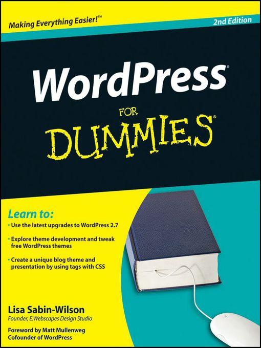 Title details for WordPress For Dummies® by Lisa Sabin-Wilson - Available